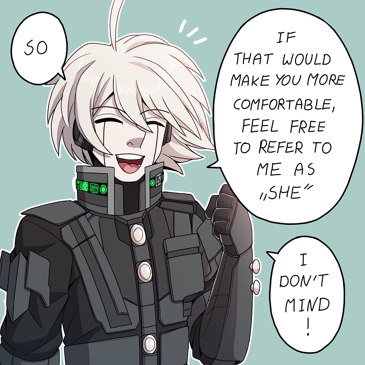 Bless his little heart 