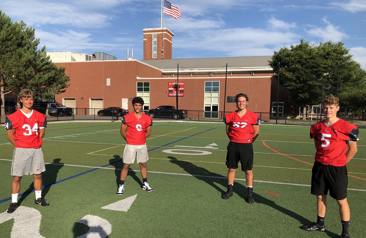 Congratulations to Seniors Mark Paquette, Cam Jannock, JT Monahan and Miles Smith...our 2020 Captains.