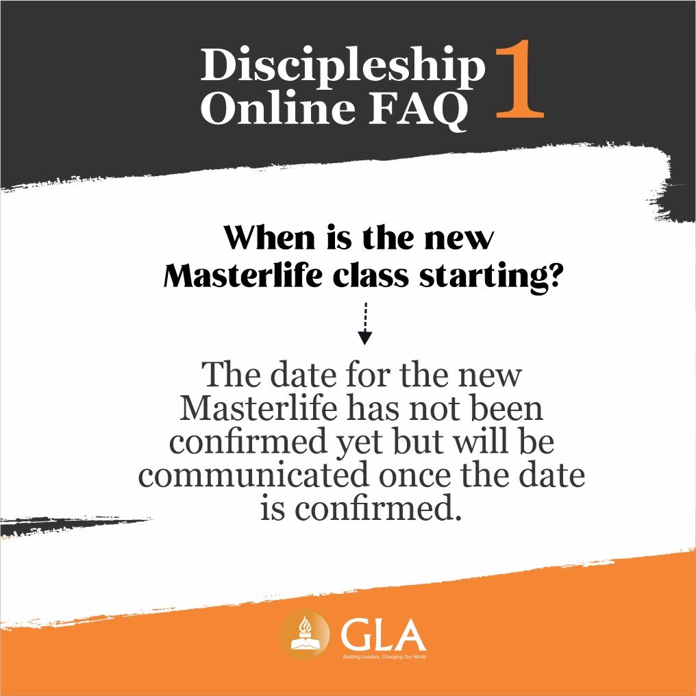 guidinglightGLA's tweet image. Online Disciple FAQ
—————————
New online classes start from the 11th of August, 2020. Visit the church office to book your class today.

#OnlineDiscipleship
#MindOfChrist
#ExperiencingGod