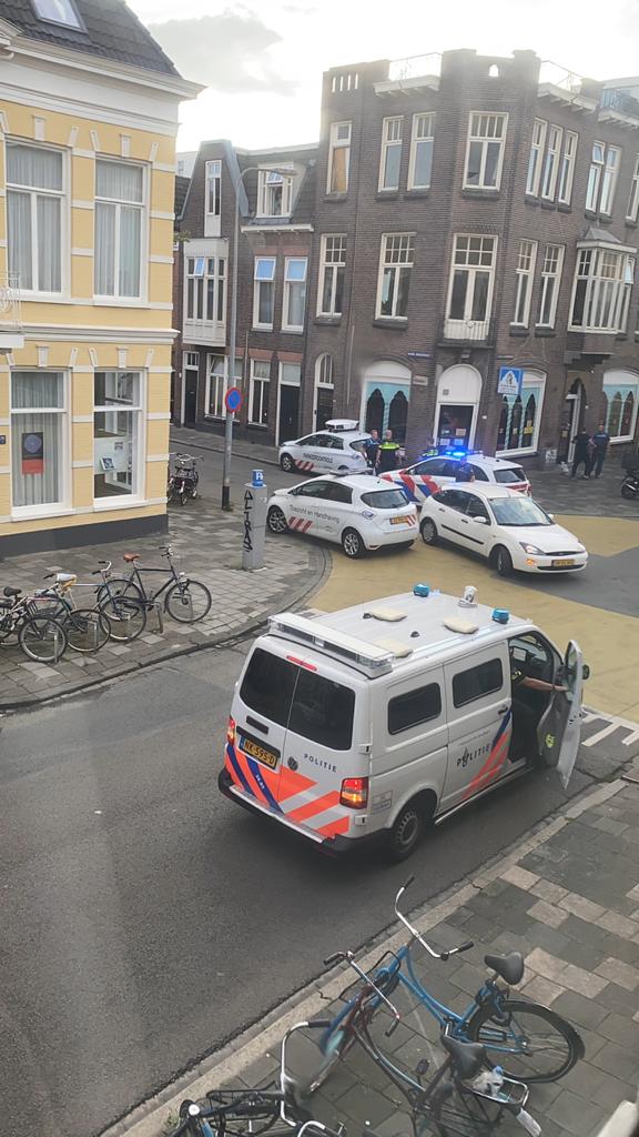Melding politie Nieuwe Boteringestraat Groningen