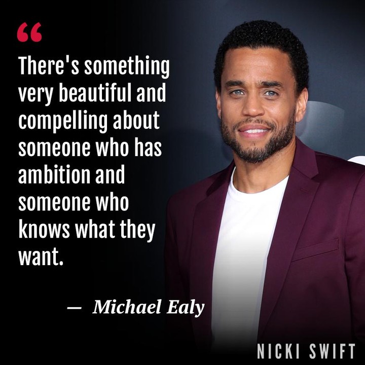 Suddenly we feel full of ambition Happy 47th birthday to Michael Ealy!  