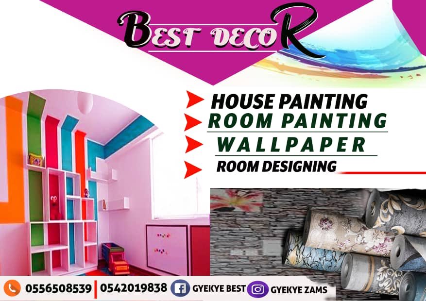 bra_sisco's tweet photo. For all your interior and exterior painting around Kumasi....0556508539 or 0542019838. https://t.co/uv0zOpwPAi