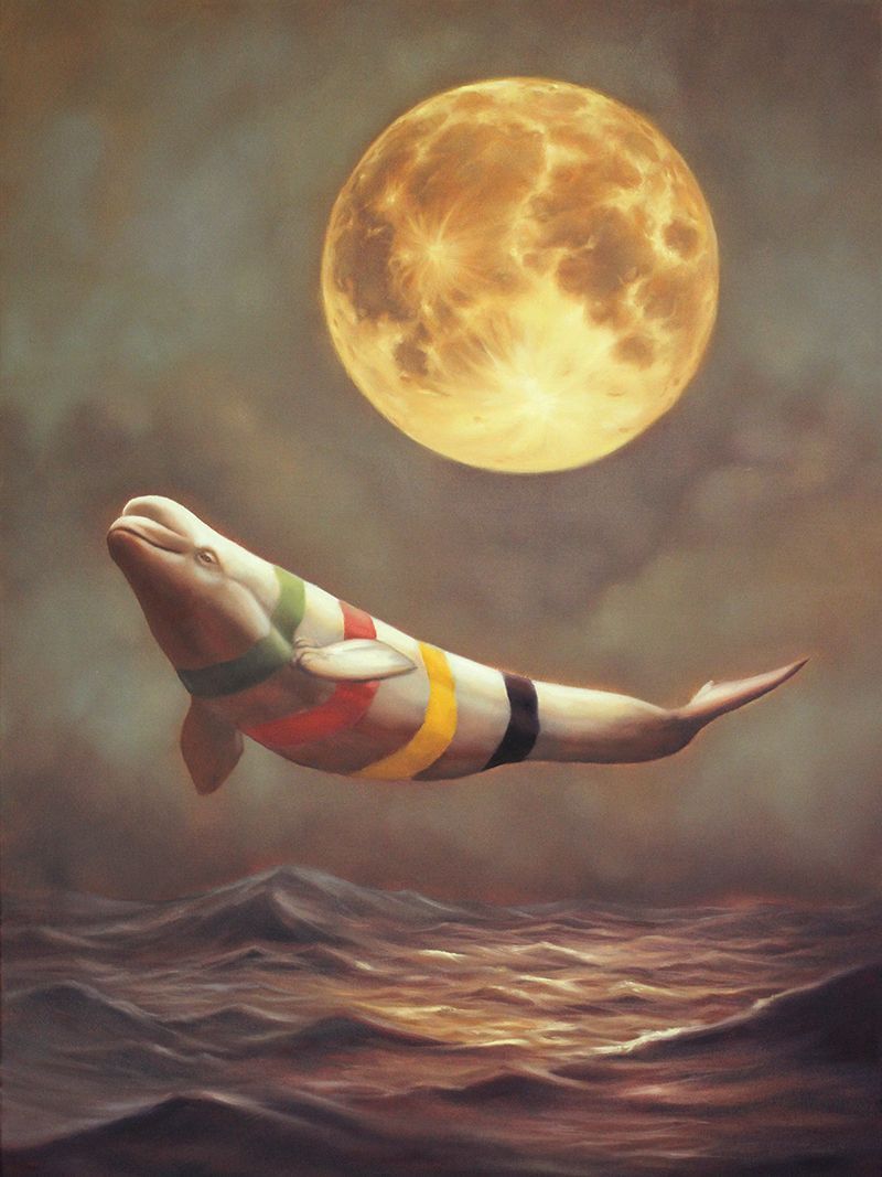 Read about 2018 Beautiful Bizarre Art Prize Finalist <a href="/RichardAhnert/">Richard Ahnert</a> and his work in Issue 30 of Beautiful Bizarre Magazine. Preorder $13.49 // Subscribe $47.96 > beautifulbizarre.net/shop.

#MakeArtTheHero #BeautifulBizarre #ArtMagazine #Art #painting #surrealart #surrealism