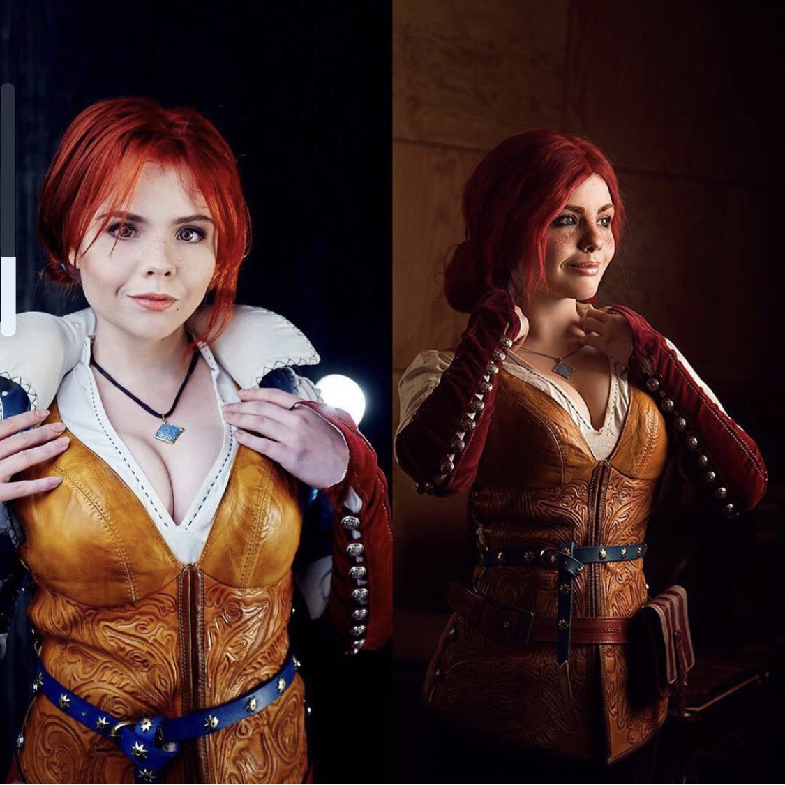 You think it’s essential to look like character? Pffft, bullshit. My first pics of Triss were shamed by community, as I was looked to young and my b00bs were too big I got discover with her alternative dress, as people already knew my Triss before and accepted her