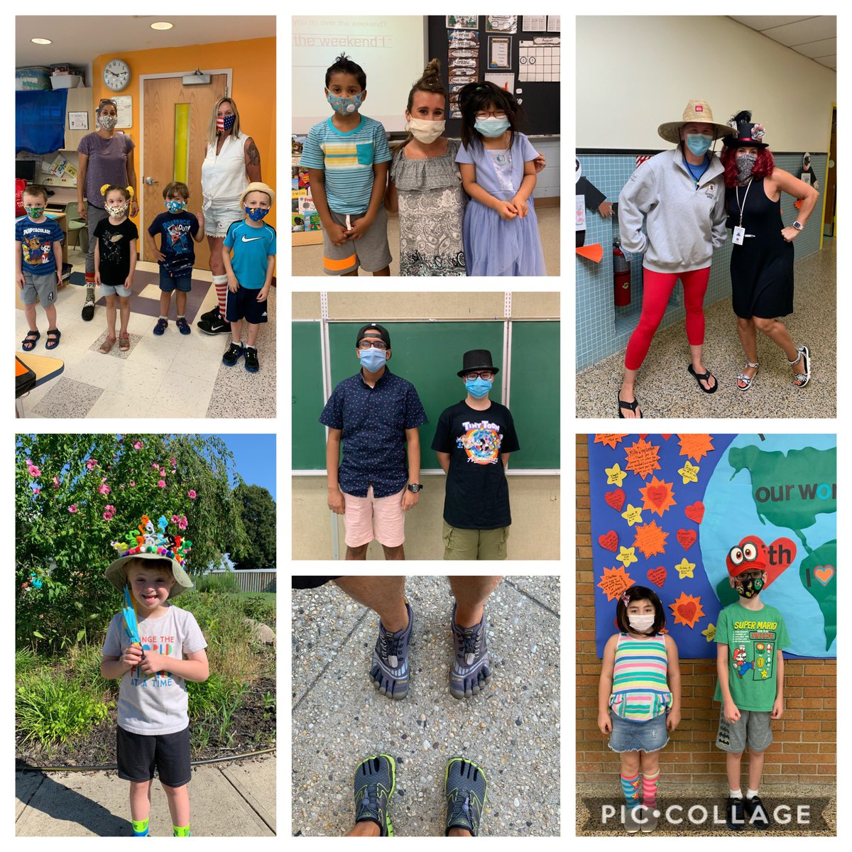 Spirit Week! Day 1: Crazy Hat, Crazy Socks, Crazy Hair! We even had some Crqzy Footwear! <a href="/SachemSchools/">Sachem Schools</a>