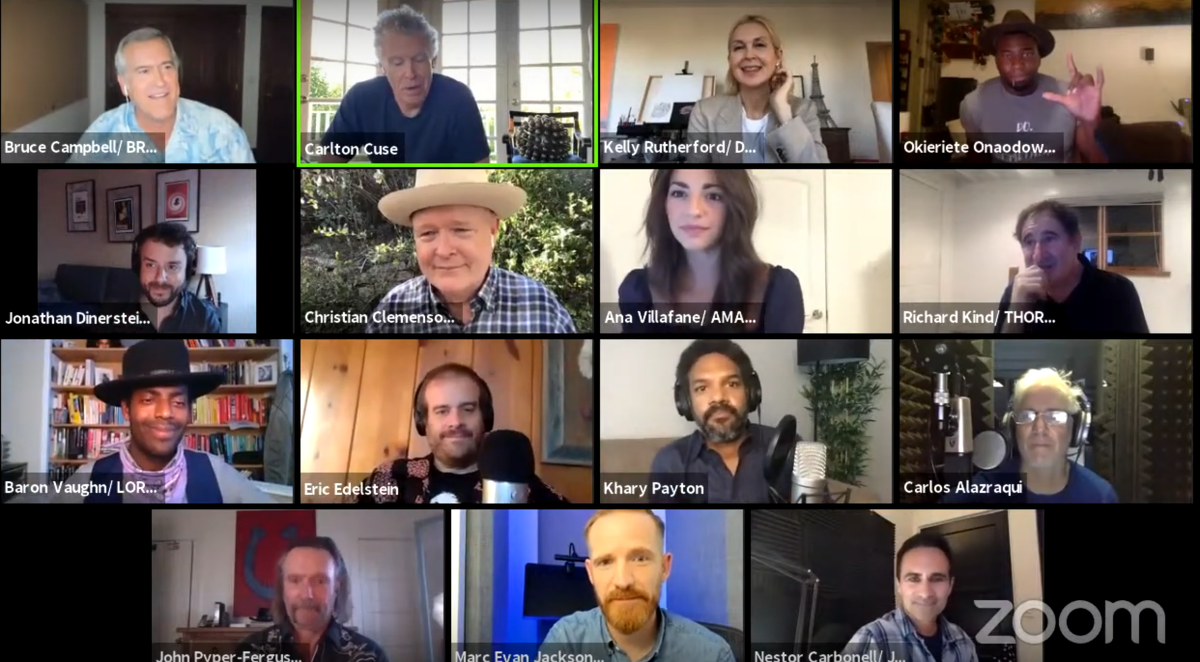 Ben Blacker (@benblacker) on Twitter photo The BRISCO COUNTY, JR. reunion was an absolute blast. Thx all who tuned in + to <a href="/CarltonCuse/">Carlton Cuse</a> <a href="/GroovyBruce/">Bruce Campbell</a> <a href="/Johnny_Pypes/">John Pyper-Ferguson</a> <a href="/KellyRutherford/">Kelly Rutherford</a> <a href="/MarcEvanJackson/">Marc Evan Jackson</a> @OakSmash <a href="/CarbonellNestor/">Nestor Carbonell</a> @aanavee <a href="/kharypayton/">Khary Payton</a> <a href="/carlosalazraqui/">Carlos Alazraqui</a> @ericjedelstein @barvonblaq & the rest for an amazing show! The BRISCO COUNTY, JR. reunion was an absolute blast. Thx all who tuned in + to <a href="/CarltonCuse/">Carlton Cuse</a> <a href="/GroovyBruce/">Bruce Campbell</a> <a href="/Johnny_Pypes/">John Pyper-Ferguson</a> <a href="/KellyRutherford/">Kelly Rutherford</a> <a href="/MarcEvanJackson/">Marc Evan Jackson</a> @OakSmash <a href="/CarbonellNestor/">Nestor Carbonell</a> @aanavee <a href="/kharypayton/">Khary Payton</a> <a href="/carlosalazraqui/">Carlos Alazraqui</a> @ericjedelstein @barvonblaq & the rest for an amazing show!