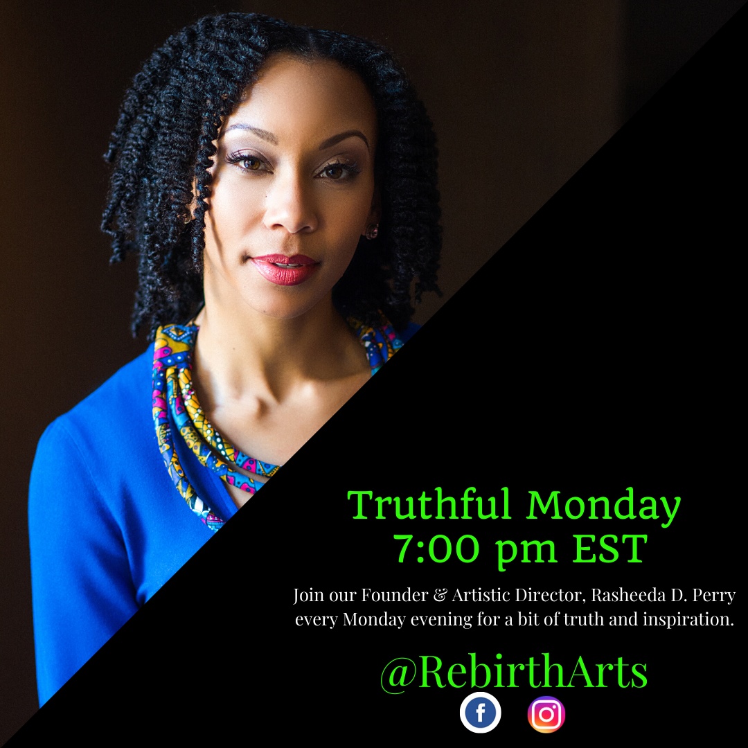 RebirthArts's tweet photo. Join me live tonight! Go ahead and set yourself a reminder and let’s talk truth. #TruthfulMonday #RebirthArts https://t.co/JPWy2MKxSF