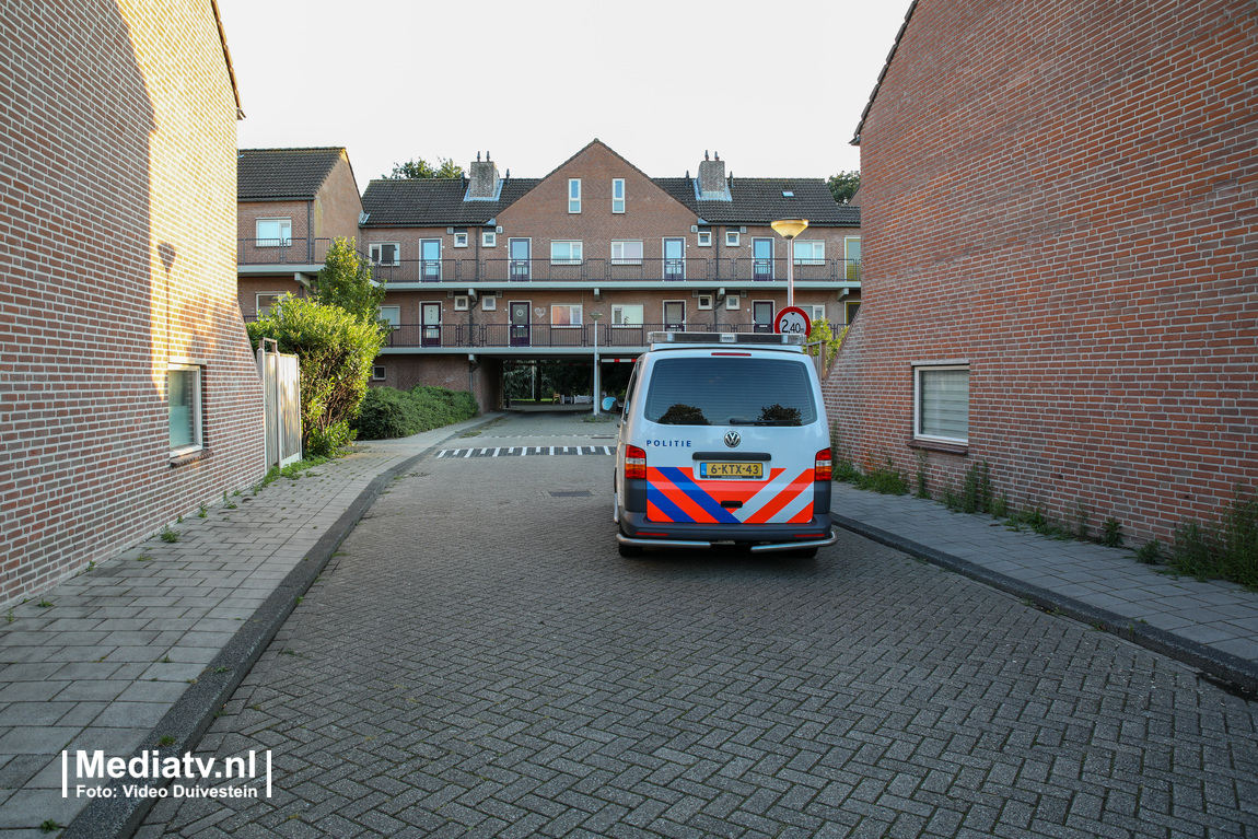 Melding politie J.C. Sterrenburgstraat Spijkenisse inzake verdachte is aangehouden