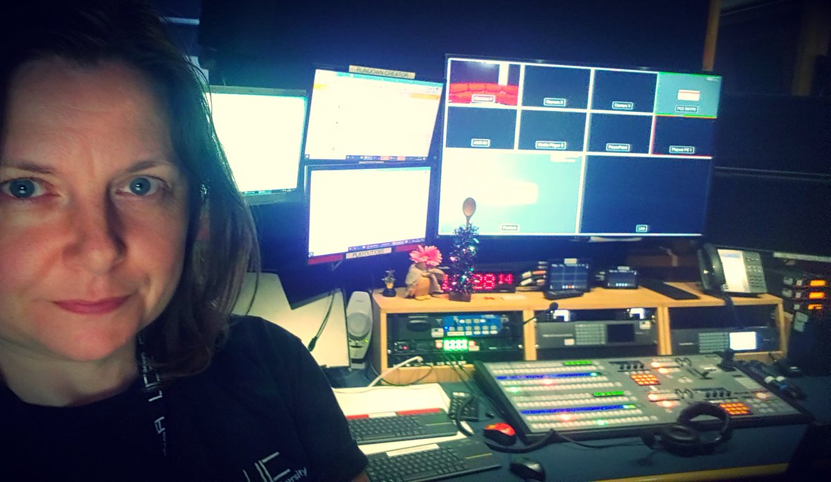 So good to be back on campus! Some of us are in planning for the safe return and enrolment of our TV and Journalism students. Plenty of safety measures and new ways of teaching to make sure everyone gets the best #UCA experience. <a href="/UniCreativeArts/">University for the Creative Arts</a> #TechniciansMakeItHappen