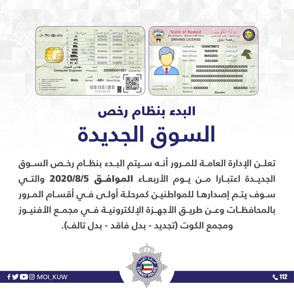 New Driving License started in Kuwait, iiQ8 Latest Jobs, News Kuwait