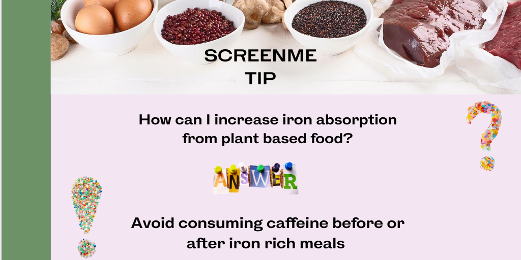 30% of women have reduced quality of life due to iron deficiency.