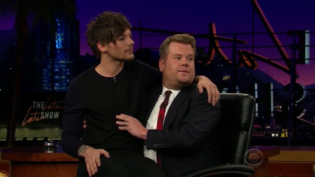 James made Harry angry by making Louis sit on his lap and pretend to be a cat
