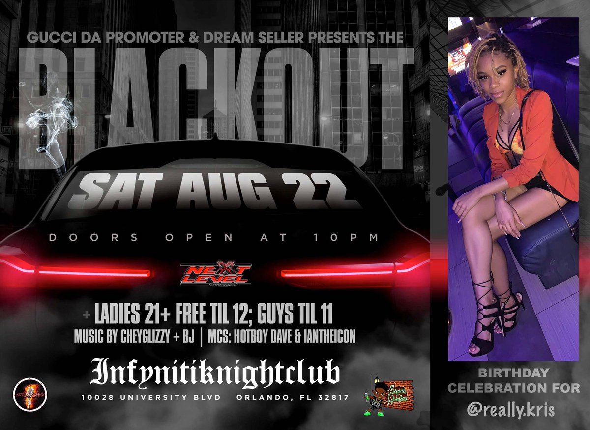 reallykriss's tweet photo. #TheBlackout 🖤 

Due to the high demand of tickets, we’ve add 100 more tickets that are ONLY $5

This tickets will ONLY BE AVAILABLE TODAY FROM 3pm - 6pm

https://t.co/7cU0r9tHtK

Hurry and get yours before it’s too late 😎 #nextlevelpromo https://t.co/dXS5whgSZl