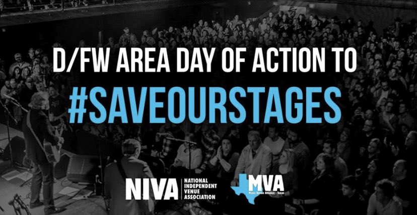 MUSIC FANS PLEASE TAKE ACTION and CALL representatives in Congress to #SaveOurStages on Tuesday August 4th.  We are choosing a specific day to flood the phone-lines to make sure Congress takes notice and that our VOICES are heard! 
SaveOurStages.Com
