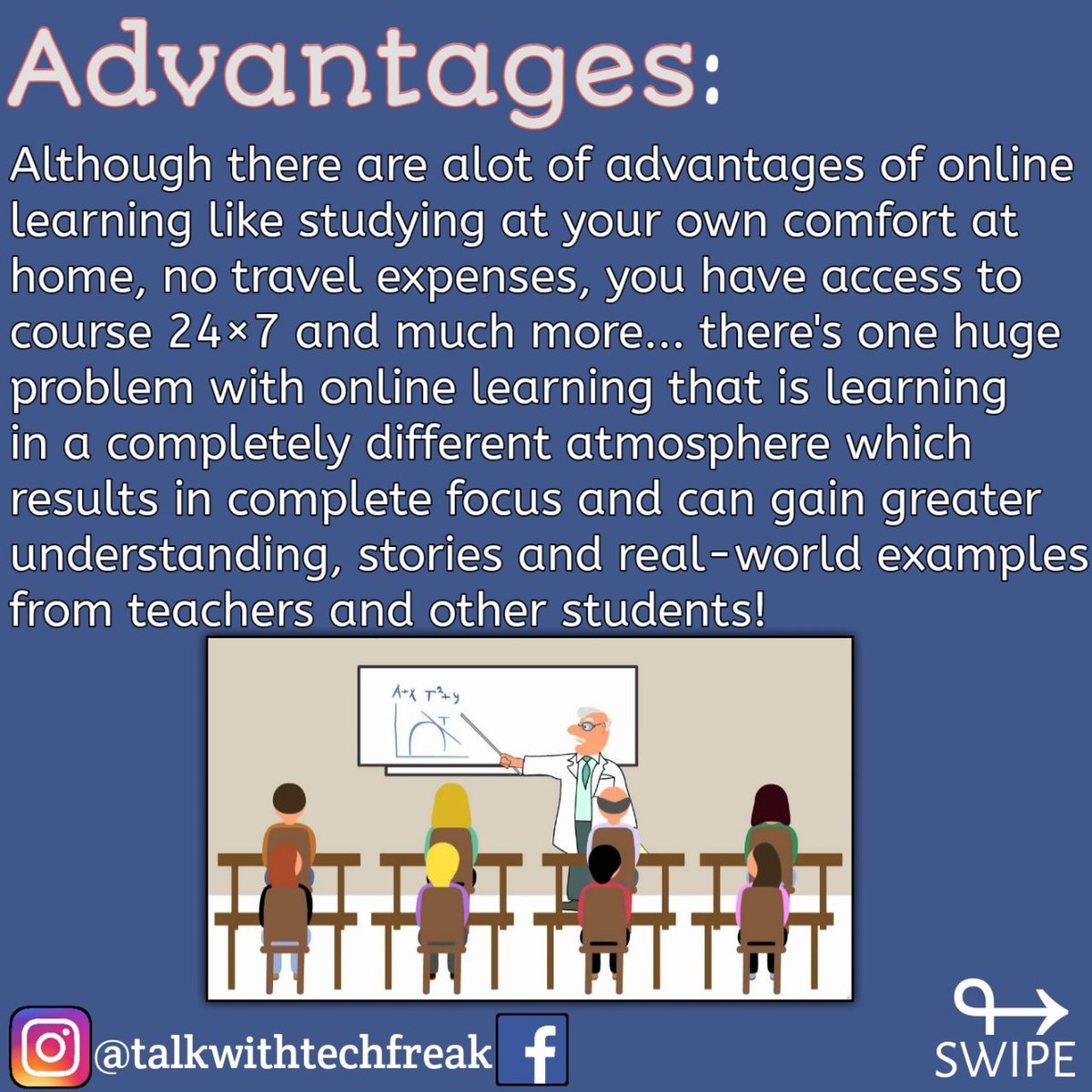 Talkwithtechfr1's tweet photo. 🤔What are your opinions? Comment Below👇
.
FOLLOW @talkwithtechfreak for more🤗
.
#talkwithtechfreak #virtual #virtualreality #virtualvsreality #facetoface #virtuallearning #android #phones #eletronic #devices #internet #studies https://t.co/iHNMrEp4mQ