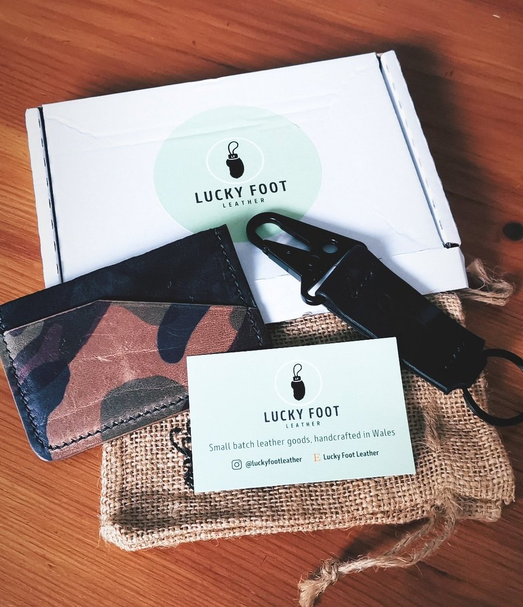 Amazing quality on these bits from Lucky Foot Leather! Check them out on Etsy and Instagram and support a small business! 

(P.s. it might have something to do with @Tmurdy30 too 🤫)