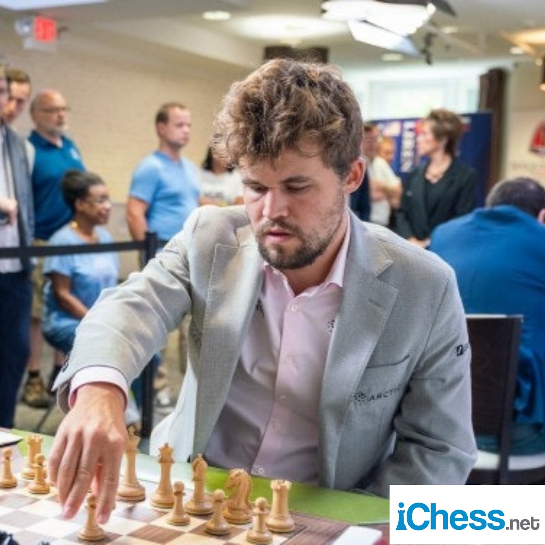 OnlineChessLess's tweet photo. Magnus scores first after a valiant effort from Nepo at the Legends of Chess Final!
Tomorrow will be a great fighting day!
#chess #legendsofchess #magnuscarlsen https://t.co/tSF3aS0Omz