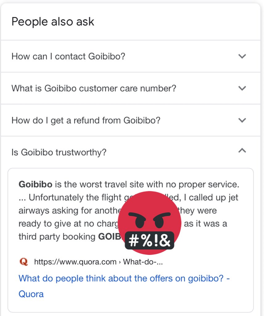 Worst !! <a href="/goibibo/">goibibo</a>  is this wht you mean by Customer sevice...

No wonder one gets to see such reviews on the first page of google search  #Goibibo_Refund_our_money