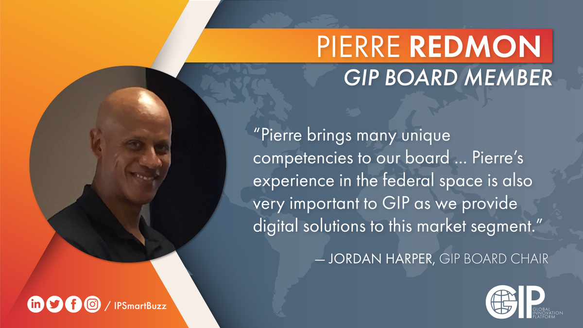 Meet Pierre Redmon, CEO of PrimCorp Management Consulting and one of our new board members! Read more >> globalinnovationplatform.com/news/gip-board… #ipfm #sgiot #iEcoNet #IPSmartBuzz #innovation #DigitalRevolution #DigitalEconomy #tech #affirmtogether