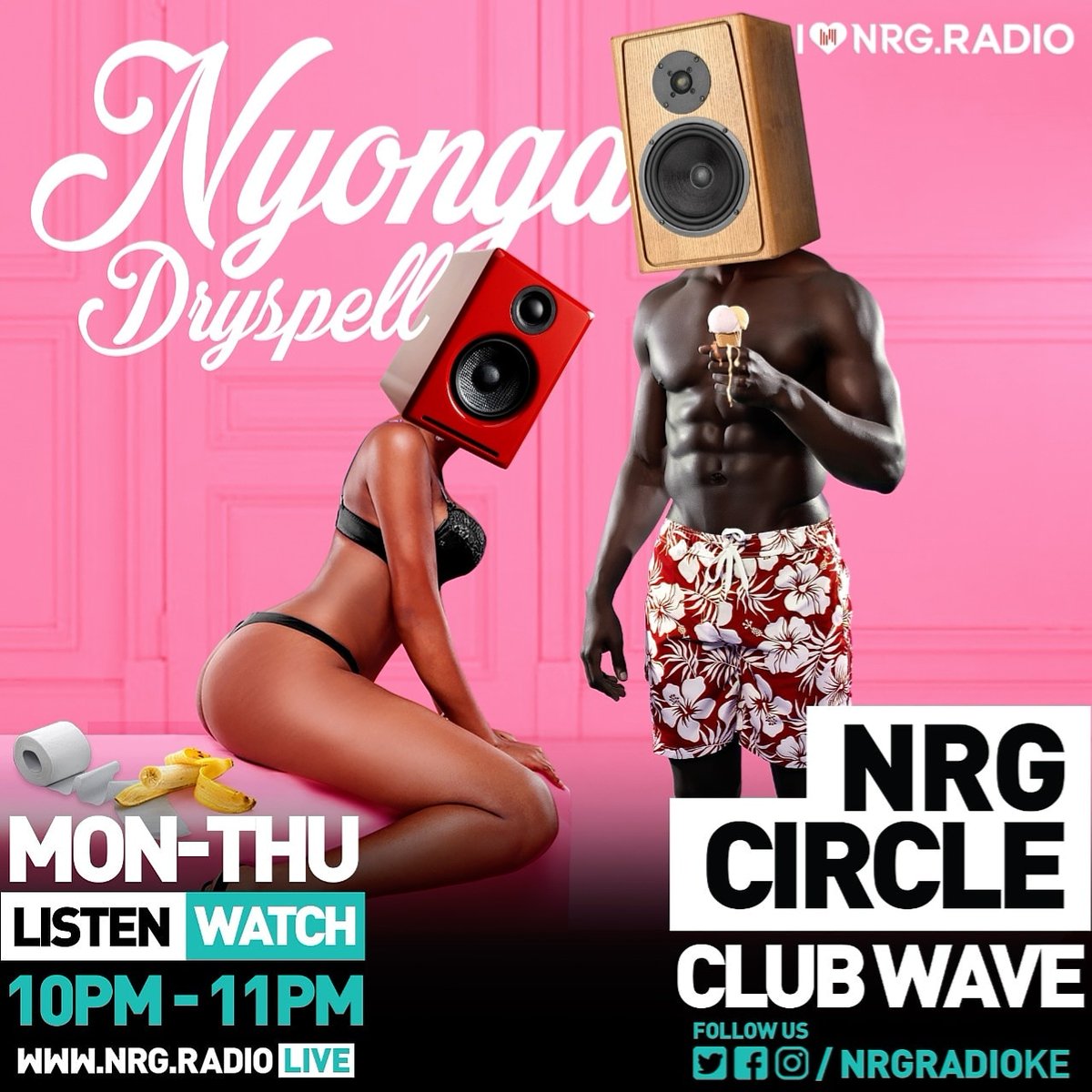 NRGRadioKenya's tweet photo. What is the most stupid thing that came up after you planned pekejeng with someone?😅😅
#NRGCircle #NRGCircleRave 
@reedahyvonne @IbuIke7 @DjNiche254 https://t.co/vifxjaIB4v