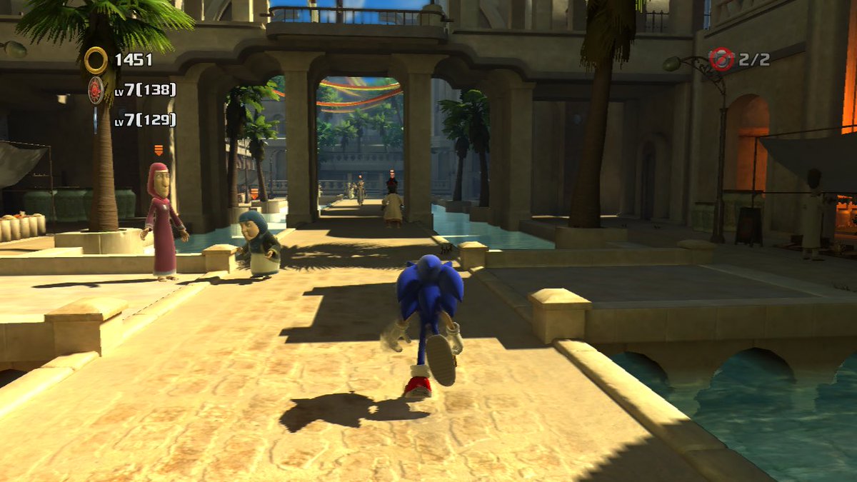 Speaking of the Hub Worlds!! Like idc I love these places. It helps to make each location distinct. When sonic comes in he’ll change and better the people by the time he leaves and that’s such a great thing. I love how each has such distinct design too.