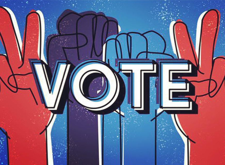 JCCCvote's tweet photo. Tomorrow is Primary Election day in KS and MO! Have you sent in your ballot yet? Voting in person? Don’t forget your photo ID! Crush the Vote activity logs are due tonight. https://t.co/uEjlmPakPr for more info. #JCCCVotes #CrushtheVote https://t.co/ASutN1tn38
