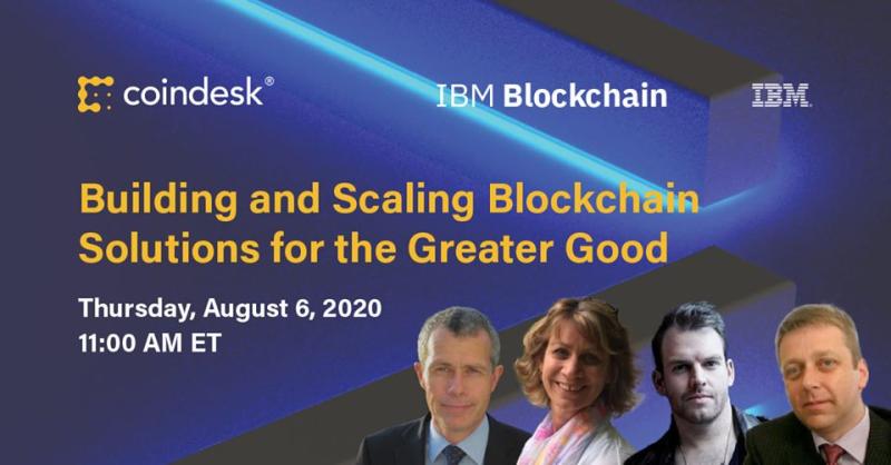 CognitionFoundr's tweet image. THIS Thursday, hear from our own Michel Considine, alongside Nathaniel Whittemore of @CoinDesk, Anthony O’Dowd of @IBM &amp;amp; Philip Webb of @IICTweets, discuss building &amp;amp; scaling blockchain solutions for the greater good! Register today: ibm.biz/BdqJj3 #techforgood #solution