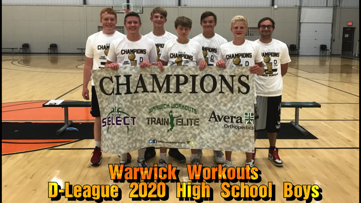 CONGRATS to the High School Boys D-League 2020 Champions!! The Clippers defeated the Wolves in sudden death OT. #TrainElite

Team Members: Tannen, Damon, Maddox, Braeden, Jack, Trey, Kaiden, Coach Skye