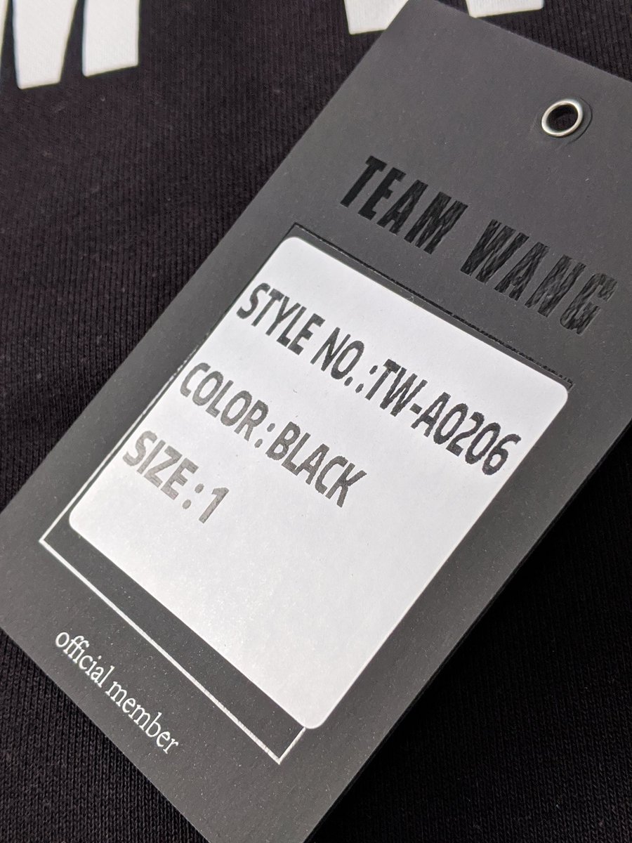 First off, this packaging is just *chef's kiss*. They could have easily opted for cheap packaging, but to have everything printed with Team Wang and even the pull tab for the tags is heavy. And that velvet finish on the actual tags? UGH TASTE