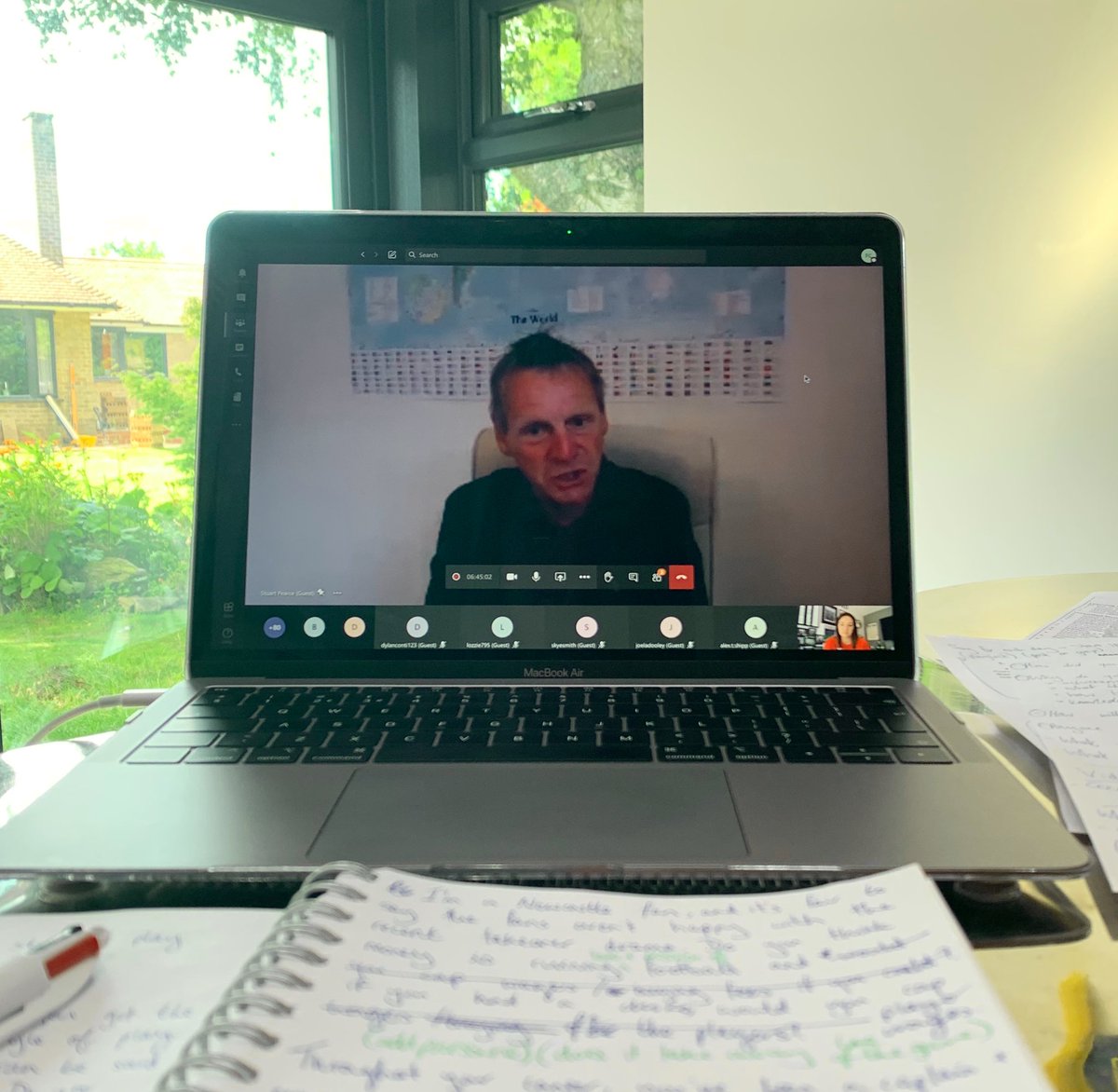 Successful first day mentoring at #FALAathome, not every day you get to ask Stuart Pearce about the Newcastle takeover 😂 #psycho #cans #leadershipacademy