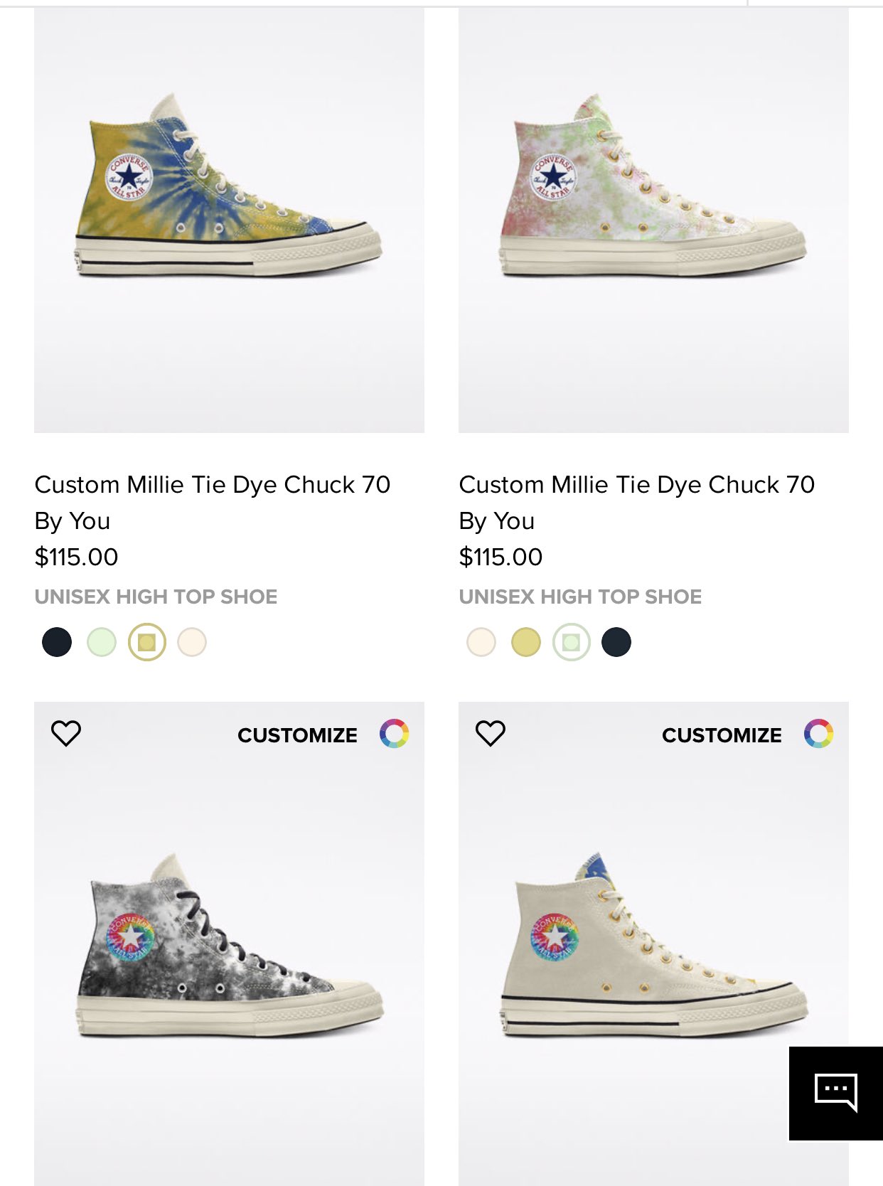 All star on sale millie by you