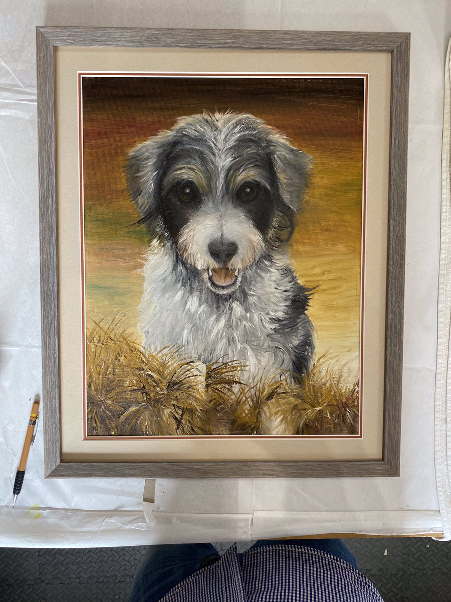 YPFOld's tweet image. This little painting left the shop last week, really pleased with one.  #worcestershirehour