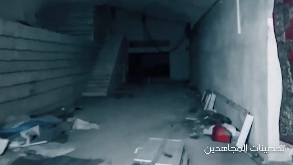 We've seen before the digging of trenches and establishment of defenses but this is the first time I recall seeing the underground tunnels/bunkers in S. Idlib's fortifications. These definitely appear more refined than the ones at Kabbani.