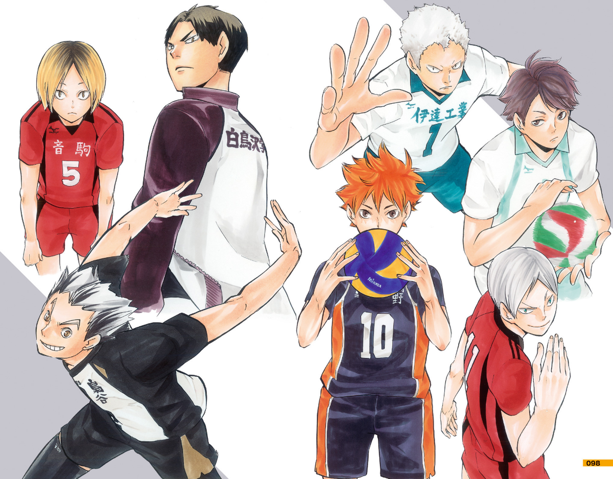 Red On Twitter got My Hands On The Haikyuu Artbook 