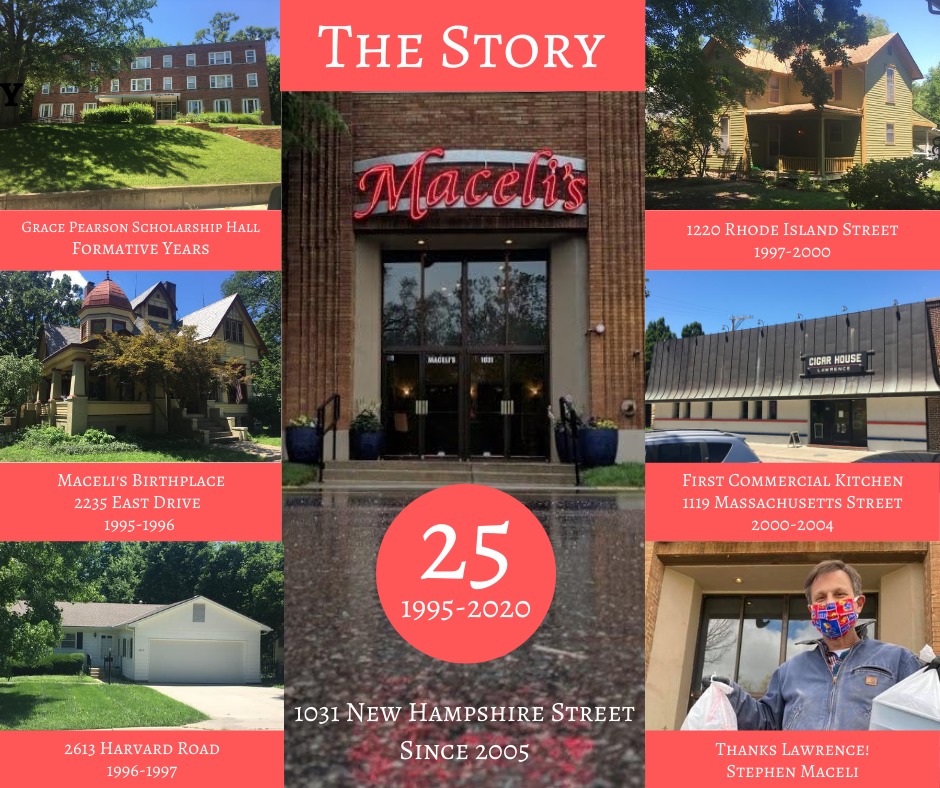 I started Maceli's August 1st, 25 years ago. I never would have dreamed that it'd turn out like it has. A sincere thanks to my employees, past, present and future, without whom I could not have achieved what I have. To my clients, without your loyal support, I am nothing.- Steve