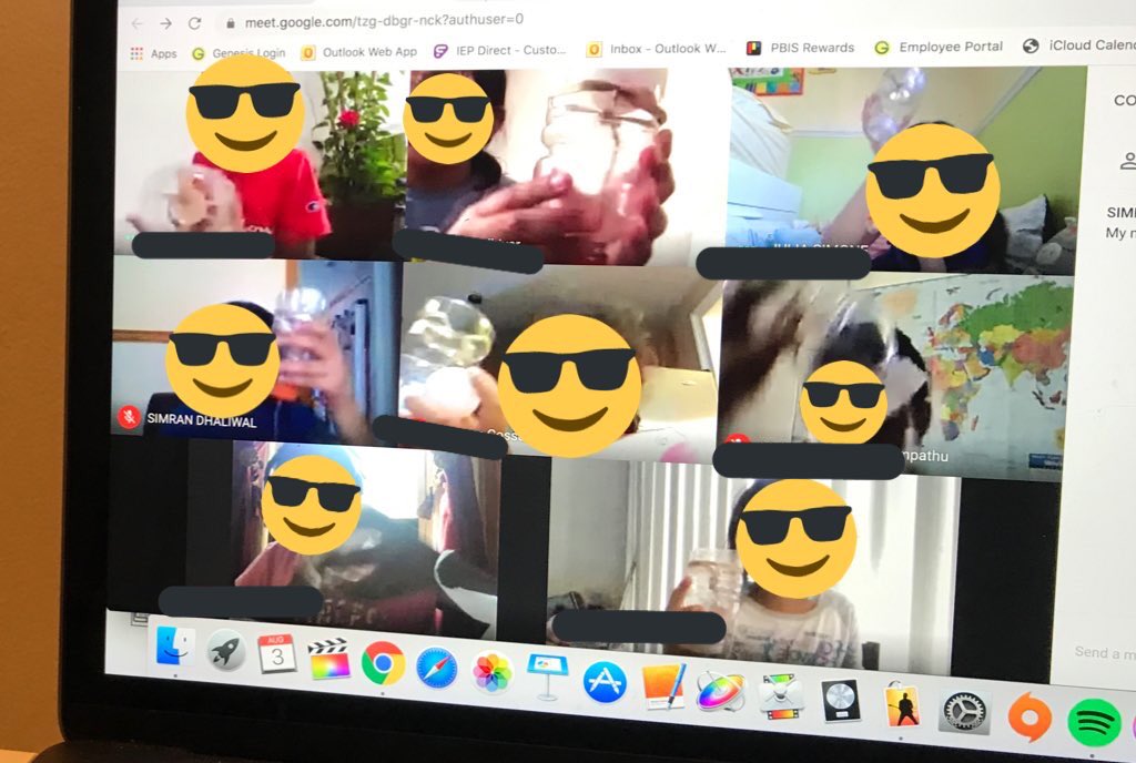 Met some cool kids this morning at virtual STEAM camp! They came up with impressive designs for their ping-pong launchers. 🏓<a href="/WTSD_GT/">Christina Vreeland</a> <a href="/WdbgSchools/">Woodbridge Schools</a>