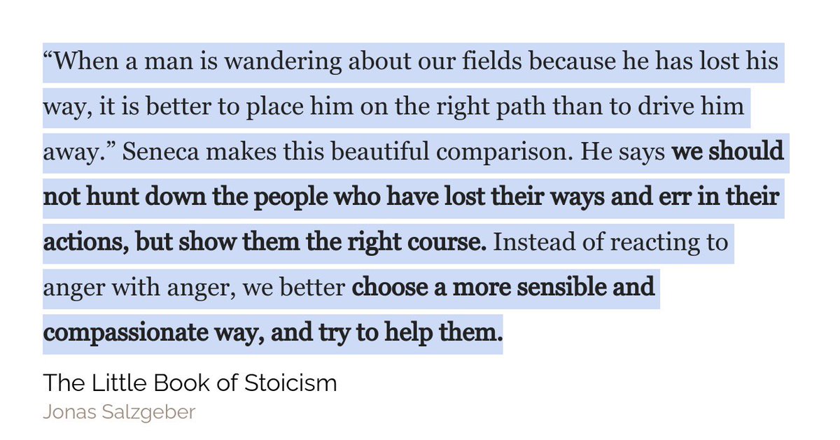 rroudt's tweet photo. Help, don’t punish.

According to Socrates and the Stoics, nobody does wrong on purpose. Everyone does what they think is right for them.

We all wander off the path from time to time. Help those who err, instead of driving them away in anger. Only then can society heal and grow. https://t.co/Yjh9lBz34O