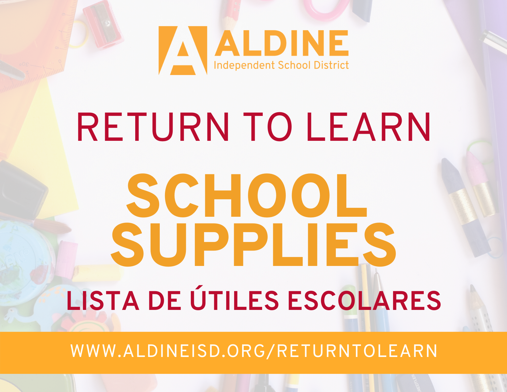 Back to School – Aldine ISD