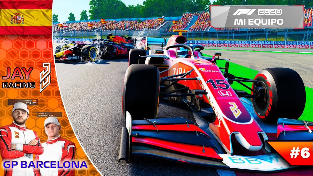 Sexto GP de este mundial y hoy toca el GP de Barcelona 🇪🇸🏎

MODO MI EQUIPO F1 2020 | * PENALIZAMOS Y TOCA REMONTAR * | GP ZANDVOORT #6 youtu.be/Xf-Ix3FMb9g