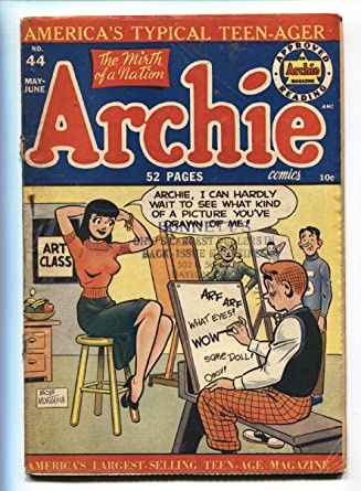  #comics  #juveniledelinquency If young people are getting married at 23/20 (on average!) this pushes down serious courtship into high school.Notice how its not Archie Dates B/V for awhile, it doesn't work out, then Archie Dates V/B. Its choose, with the unspoken 'then marry.'
