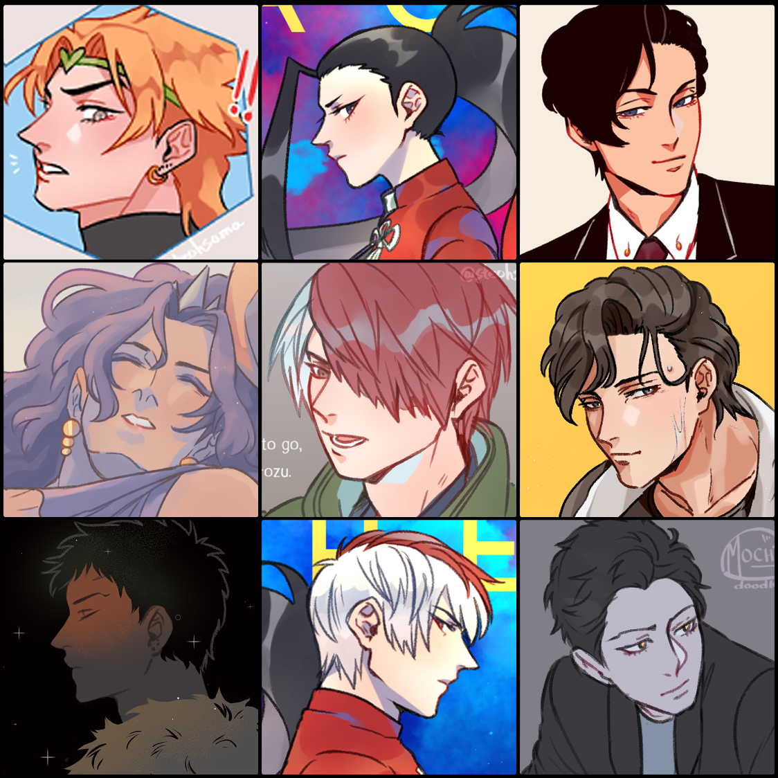 #faceyourart once for fan art, once for my bajillion elf OCs ? 