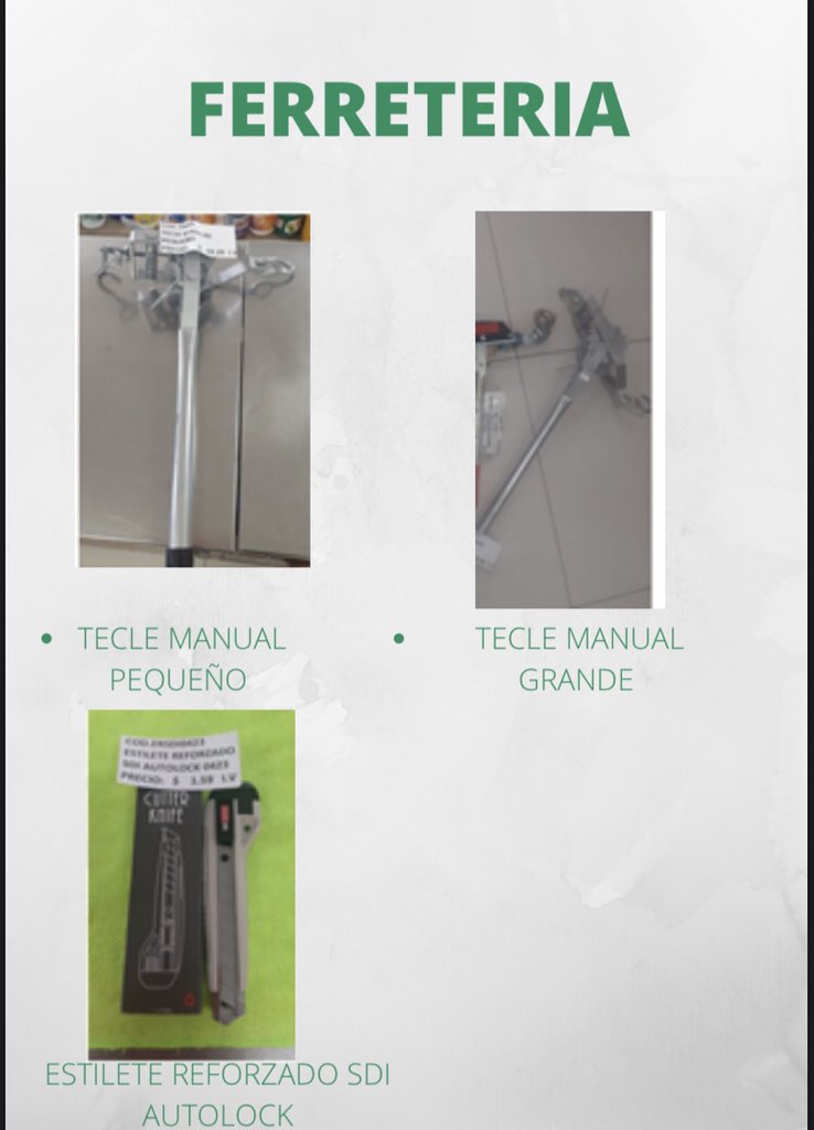 Plastivalle1's tweet photo. #ProductosNuevos #PlastivalleCiaLtda #Yaruqui #Tabacundo #SeguridadIndustrial #Ferreteria #Limpieza #Empaque https://t.co/WxTbqHtABe