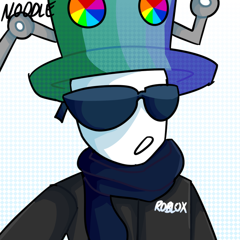Noodle 5 5 Slots Closed On Twitter I Drew Remainings Robloxart - roblox noodle hat