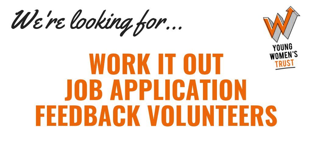 📝| We're looking for volunteers with HR, staff management or recruitment experience to support our Work It Out CV and job application feedback service!

This is a great opportunity to help young women boost their prospects with an excellent CV. youngwomenstrust.org/workwithus/115…