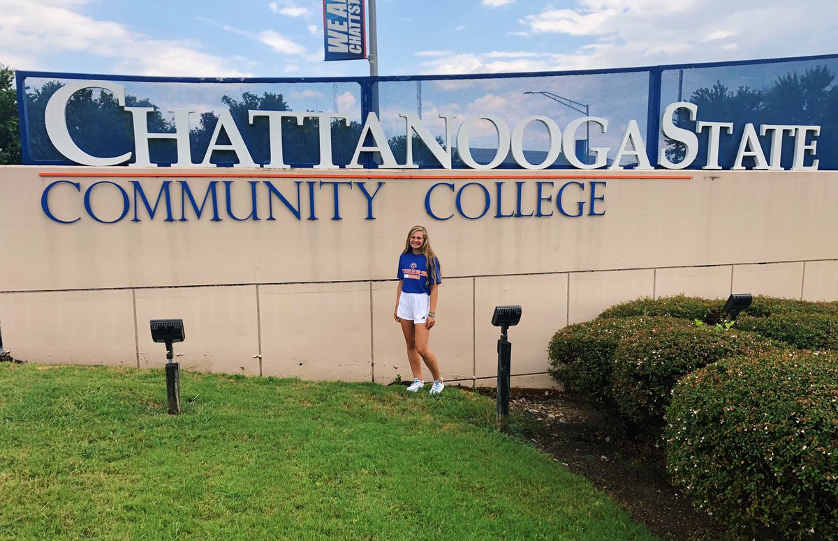 MarchandSaylor's tweet photo. I am excited to announce that I will be continuing my academic and softball career at Chattanooga State. Huge thank you to my family, teammates and coaches, couldn’t have done it with you guys. Go Tigers! https://t.co/P910eIwedu