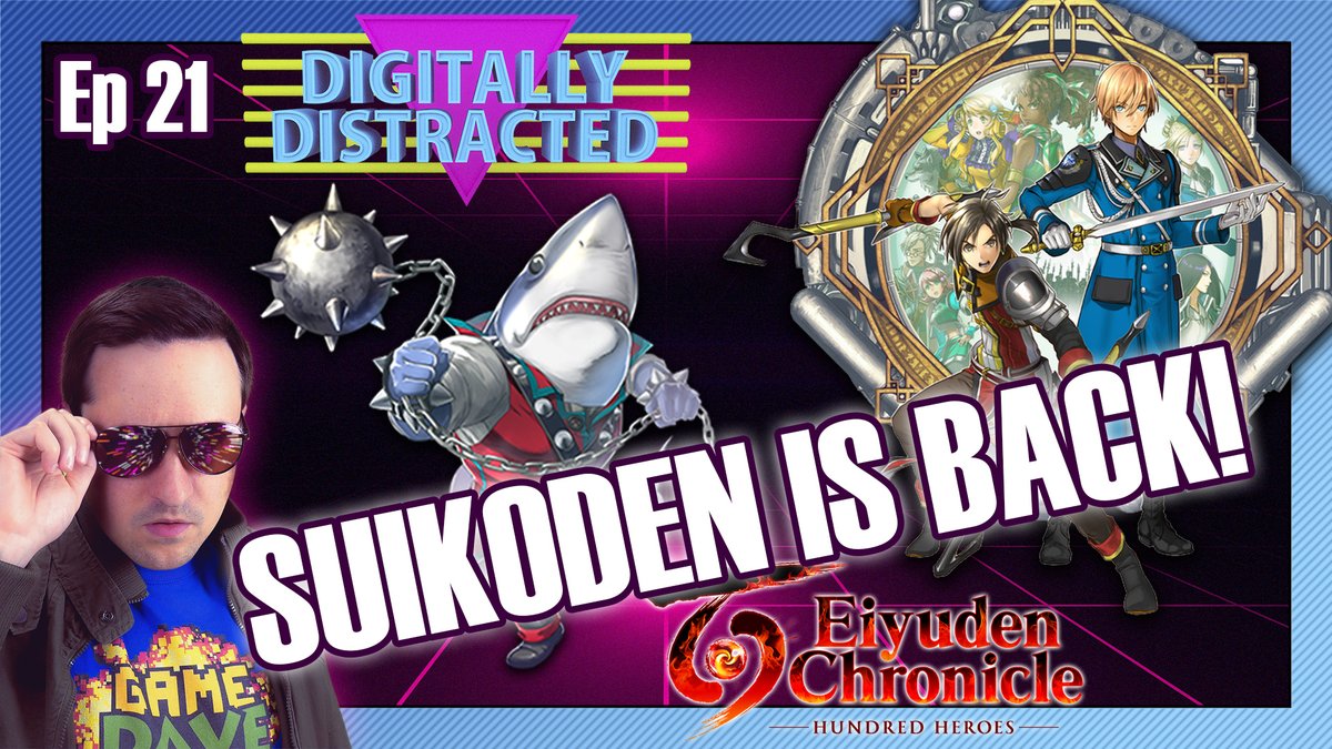 NextGameDave's tweet photo. The Return of #SUIKODEN?! AND #DigitallyDistracted!
#EiyudenChronicle #100heroesstrong @eiyudenchronicl @BmsMurayama @DreamyWarrior00 @SuikodenRevival
https://t.co/IlLYW9hqoY https://t.co/dlgaSDDX9t