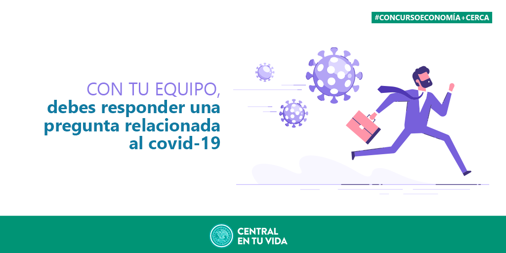 ecomascerca's tweet photo. Si la economía es lo tuyo y eres profesor o estudiante de educación media, ¡participa en nuestro concurso Economía + Cerca!🤓🎉En esta edición, los equipos deberán responder una pregunta relacionada al covid-19.🦠😷👉🏼https://t.co/BgcOdZ62dX ¡Inscríbete hasta el 31 de agosto📚🙌 https://t.co/vFT2CgOENH