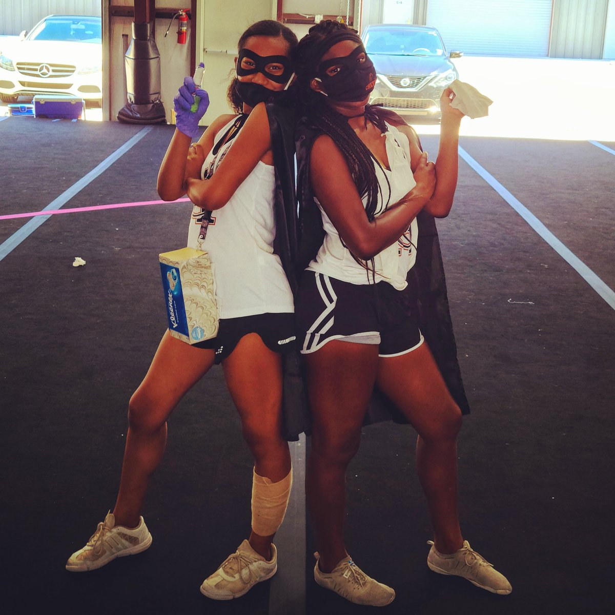 Meetour c/o of 2022 Varsity JUNIORS: Ki'Lah and Markeyia #atlanticcoastcheer #stingraynation #classof2022