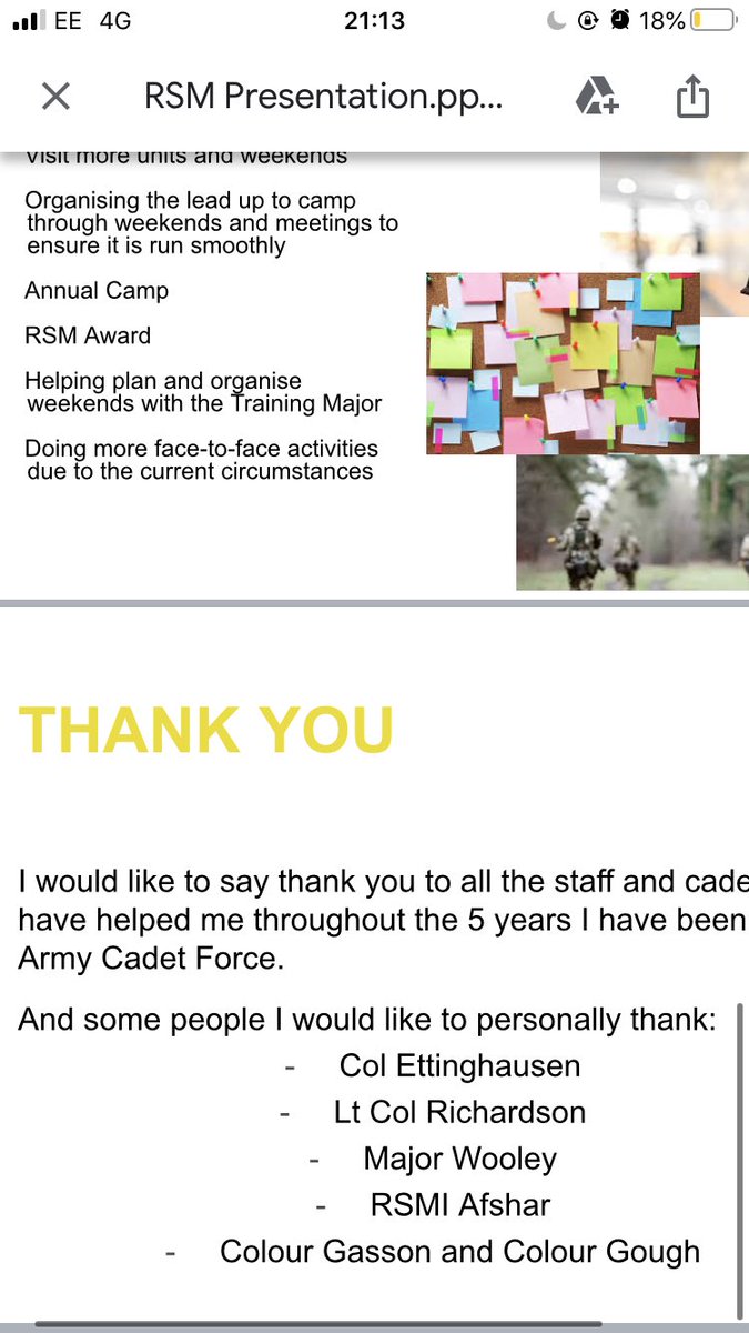 Regimental Sergeant Major Lee tweet media