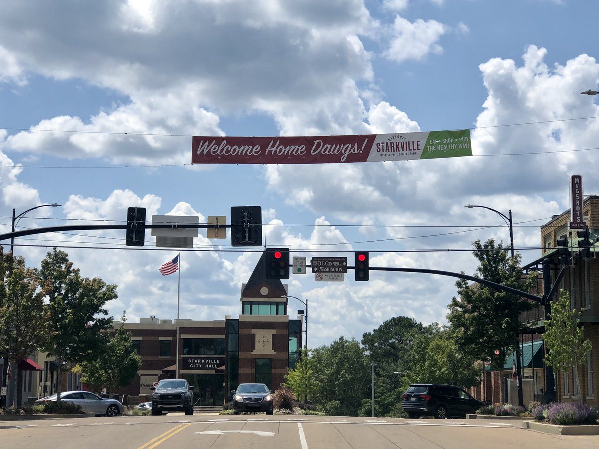 Welcome home D A W G S! We are excited to welcome <a href="/msstate/">Mississippi State</a> students back to campus &amp; Mississippi’s College Town! Eat. Shop. Play. The healthy way! #SupportStarkville #StarkvilleMS #VisitMS #HailState